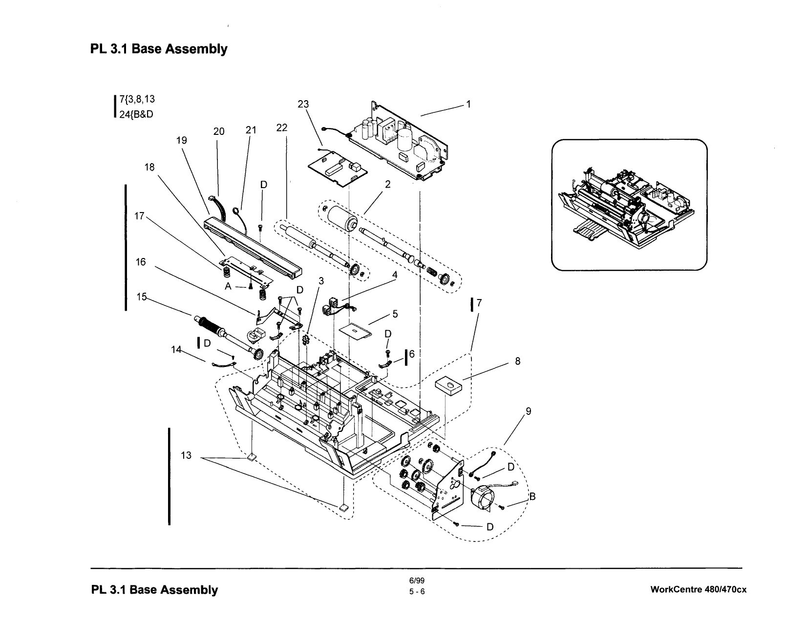 Xerox WorkCentre 470cx 480 Parts List and Service Manual-4